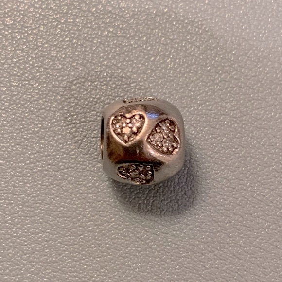 Pandora CZ Heart Charm - Picture 2 of 3